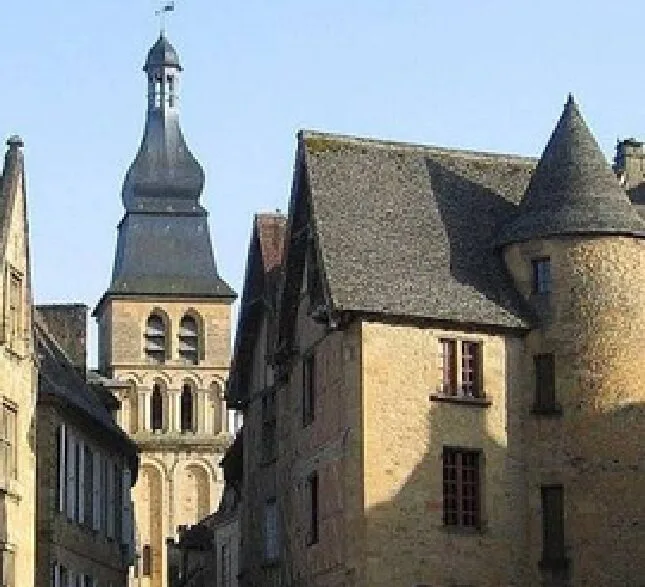Les toits de lauze et le clocher de Sarlat