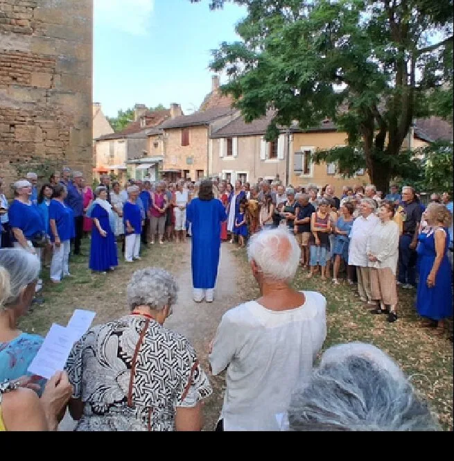Concert en plein air au cœur du village